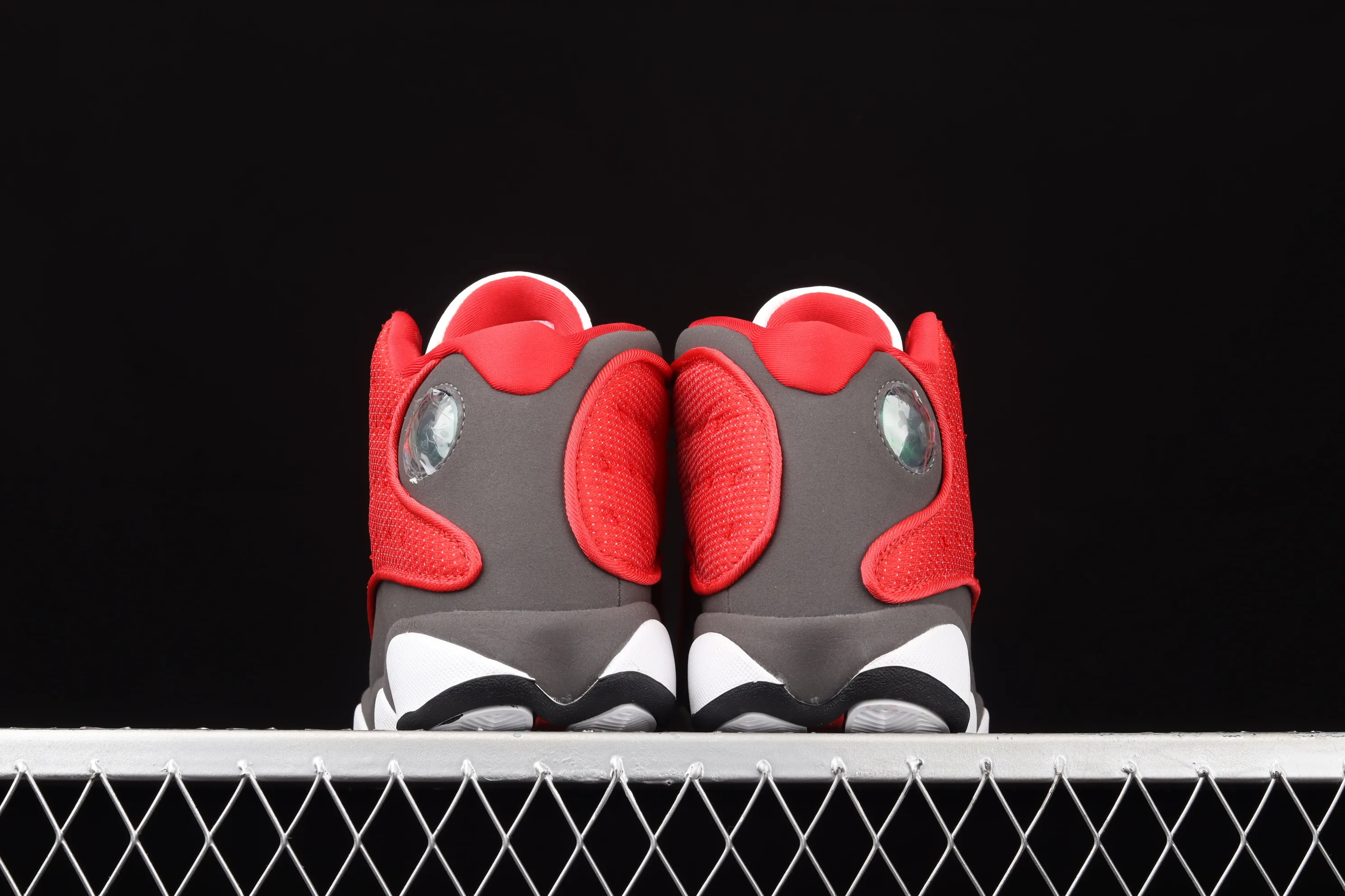All categories Air Jordan Jordan series basketball shoes Air Jordan 13 G version Air Jordan 13 Retro AJ13 white gray red 3M reflective DJ5982-600